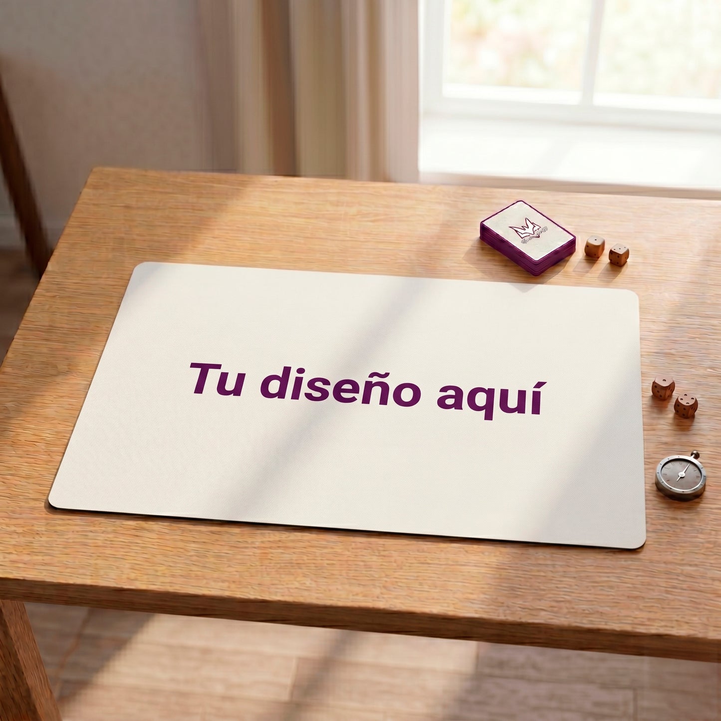 Tappetino personalizzato con immagine propria + custodia per il trasporto (35x60)