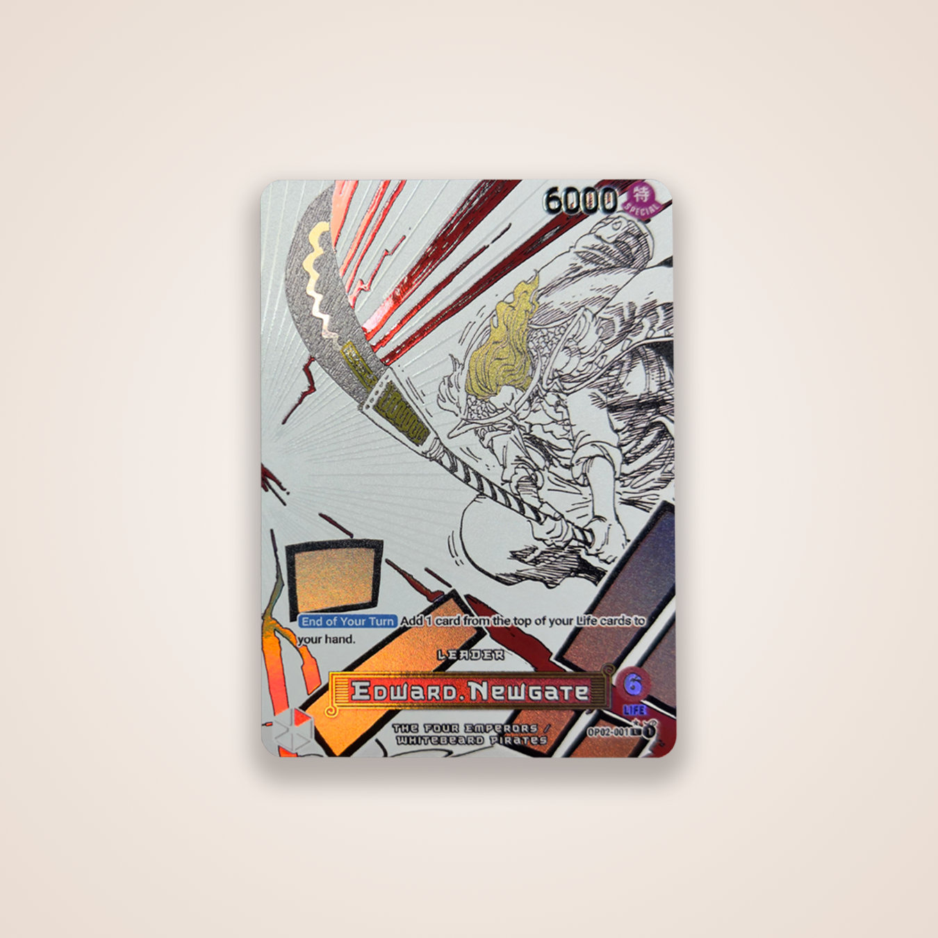 [OP02 & OP13] Gol D. Roger & Edward Newgate manga panel