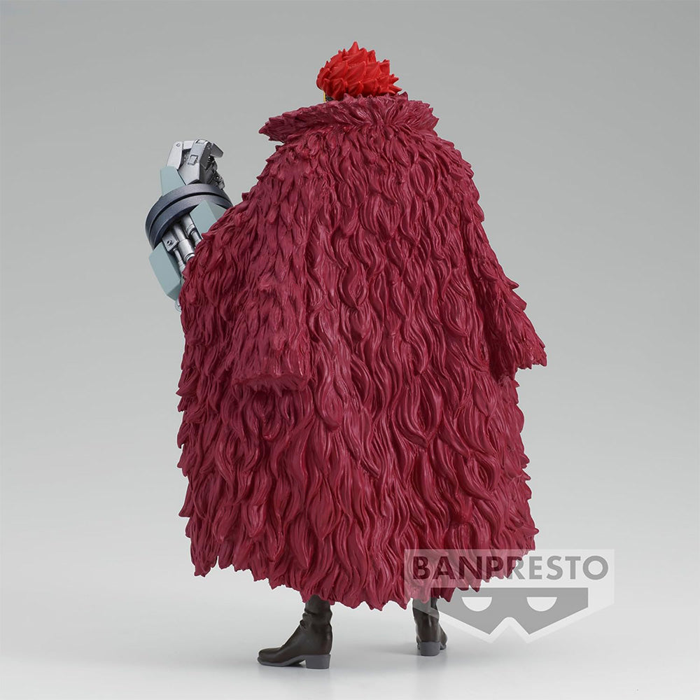 Figura Eustass Captain Kid The Grand Line Series Banpresto (17 cm)