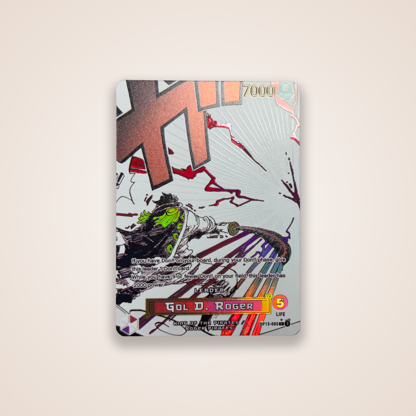 [OP02 & OP13] Gol D. Roger & Edward Newgate manga panel