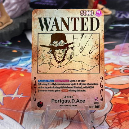 [OP16] Portgas D Ace WANTED