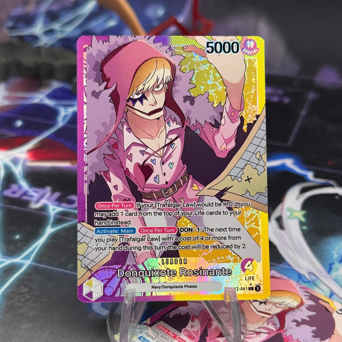 [OP12] Donquixote Rosinante Base Holo