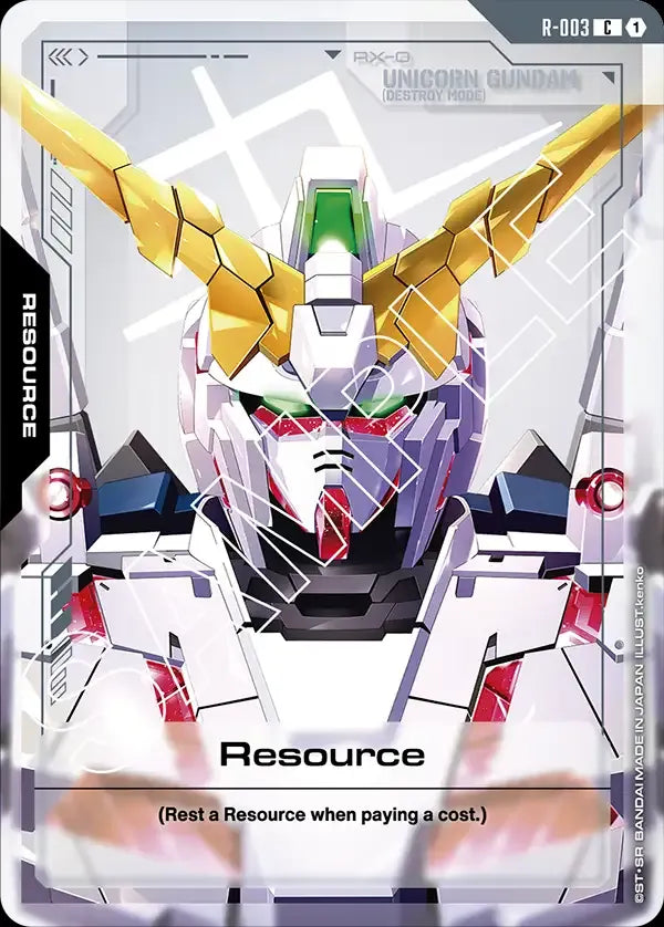 GUNDAM ALTERNATIVE RESOURCES ARTS [FOILS] (ORIGINALES)