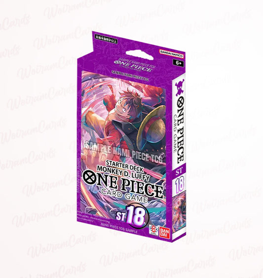 ST18 - STARTER DECK - MONKEY.D.LUFFY (reserva)