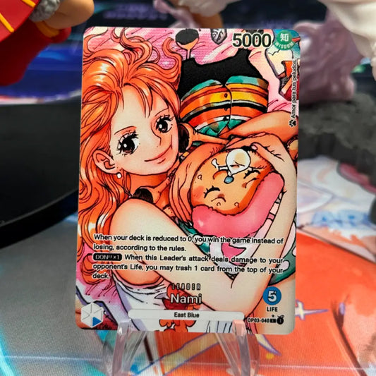 Chopper & Nami Edición solidaria - [OP03] Nami (Blue) - Líder Custom