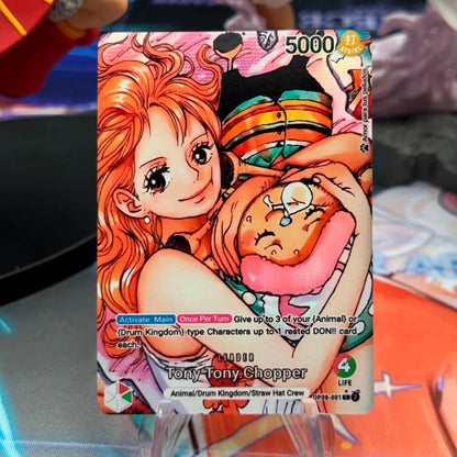 Chopper & Nami Edición solidaria - [OP08] Toni Toni Chopper (RedGreen) - Líder Custom