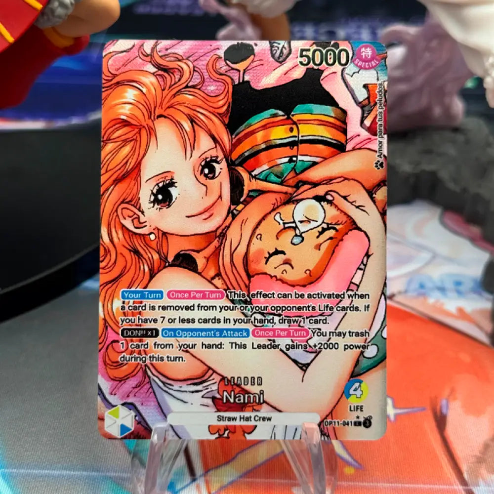 Chopper & Nami Edición solidaria - [OP11] Nami (BlueYellow) - Líder Custom
