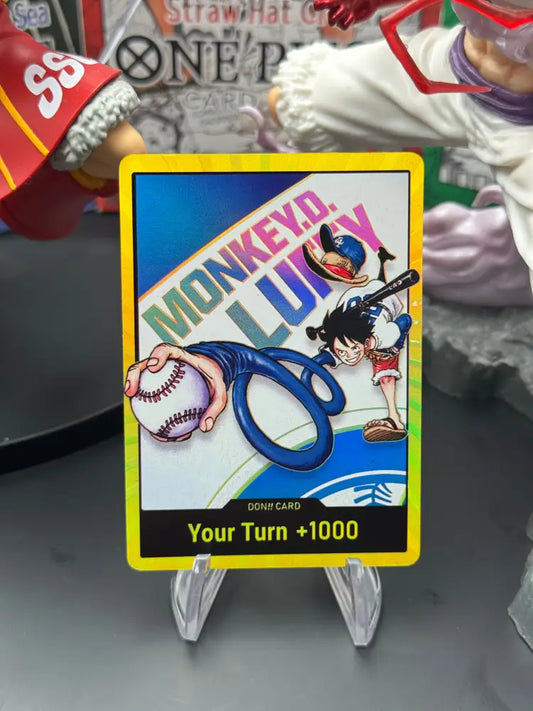 DON!! GOLD Luffy DODGER - DON CUSTOM