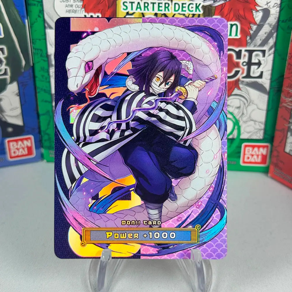 DON!! KIMETSU - 1x Obanai Iguro - DON CUSTOM