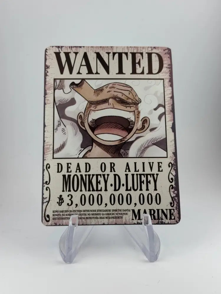 DON!! WANTED CUSTOM - Luffy - DON CUSTOM