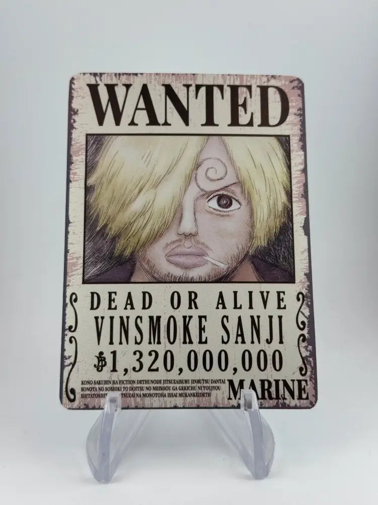 DON!! WANTED CUSTOM - Sanji - DON CUSTOM