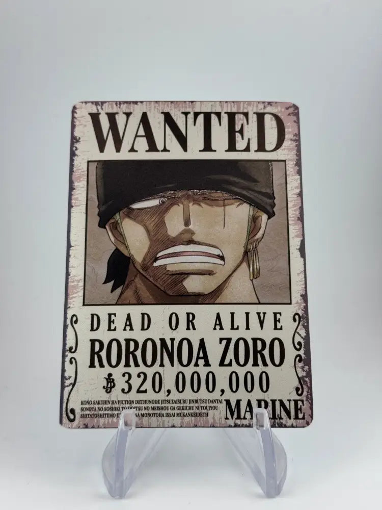 DON!! WANTED CUSTOM - Zoro - DON CUSTOM