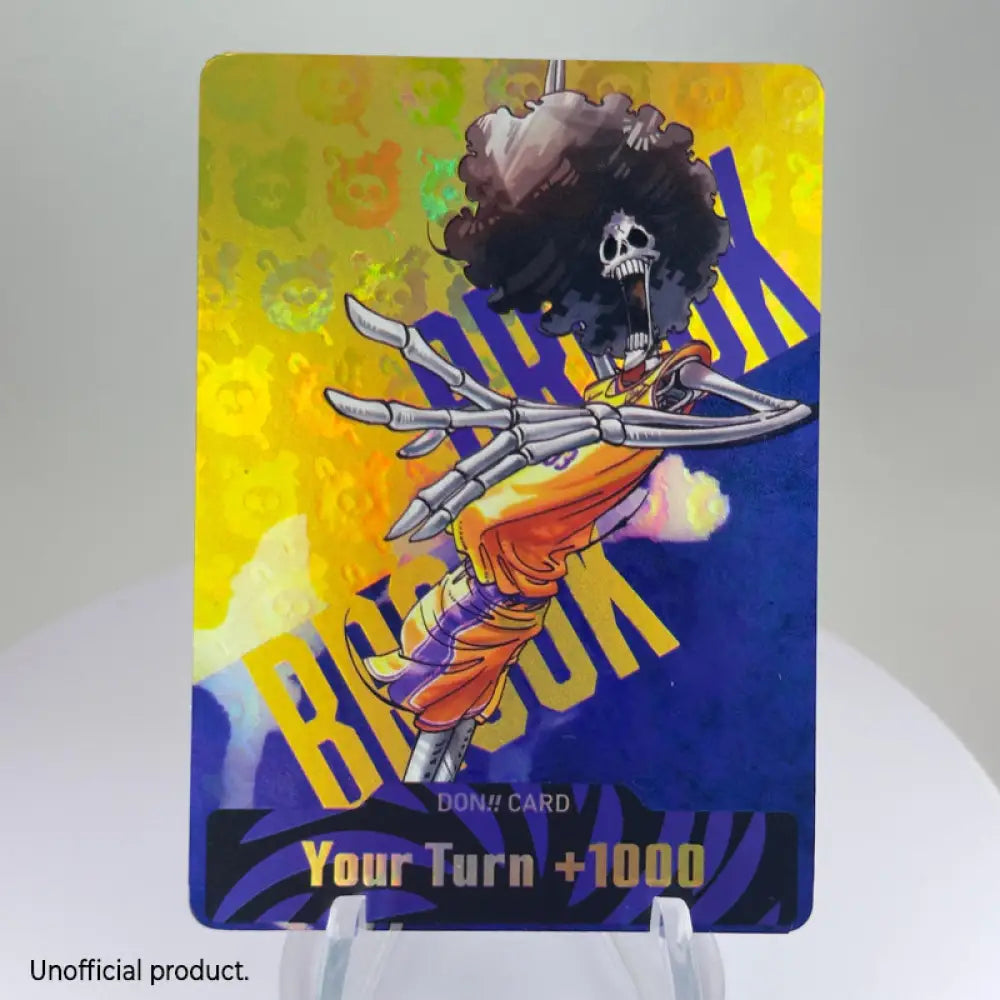 Mugis LAKER! DON!! CARD - 1x Brook - DON CUSTOM