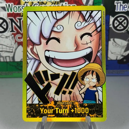 Mugis Peak! DON!! CARD - Luffy - DON CUSTOM
