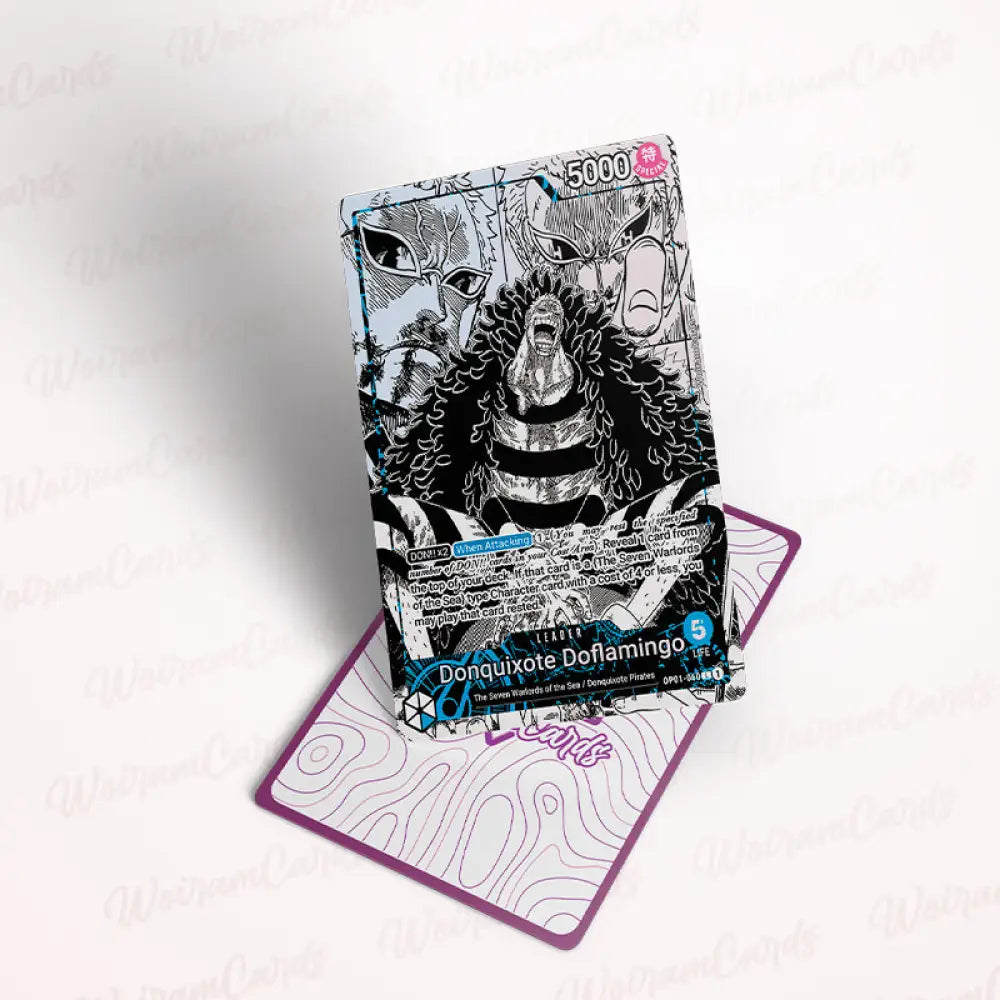 [OP01] Donquixote Doflamingo Impel Down - Líder Custom