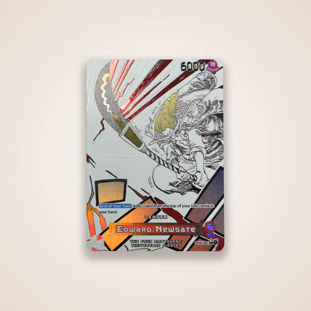 [OP02 & OP13] Gol D. Roger & Edward Newgate manga panel - [OP02] EDWARD NEWGATE