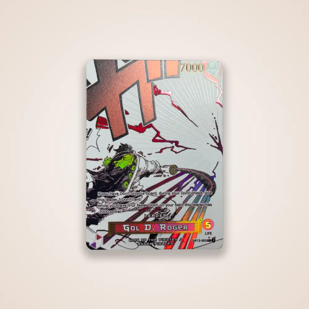 [OP02 & OP13] Gol D. Roger & Edward Newgate manga panel - [OP13] GOL D. ROGER