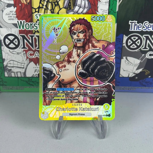 [OP03] Katakuri Damaged by battle - Líder Custom