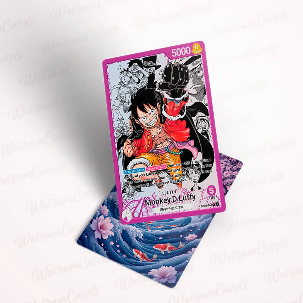 [OP05] Monkey.D.Luffy manga - Líder Custom