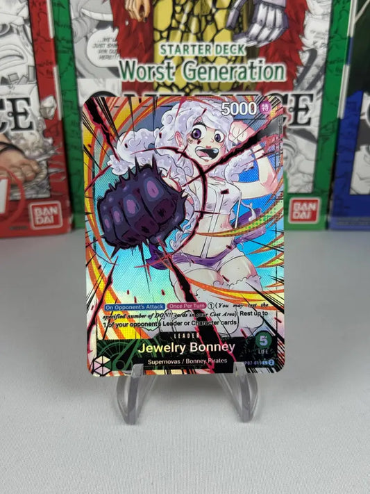 [OP07] Jewelry Bonney ONE TRICK DRAGON - Líder Custom