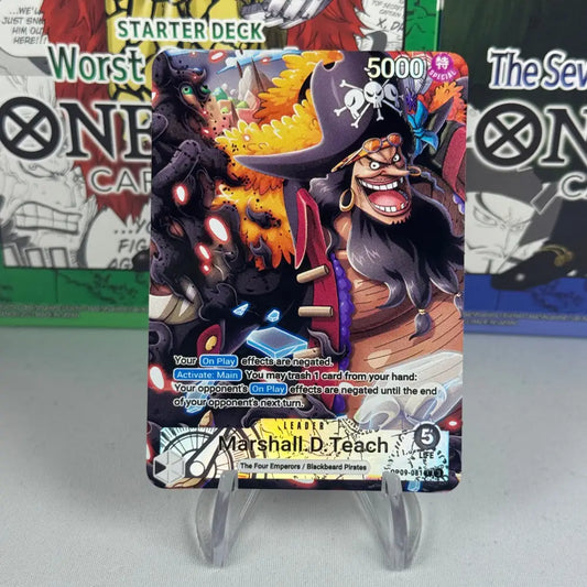 [OP09] Marshal D. Teach v2 - Líder Custom