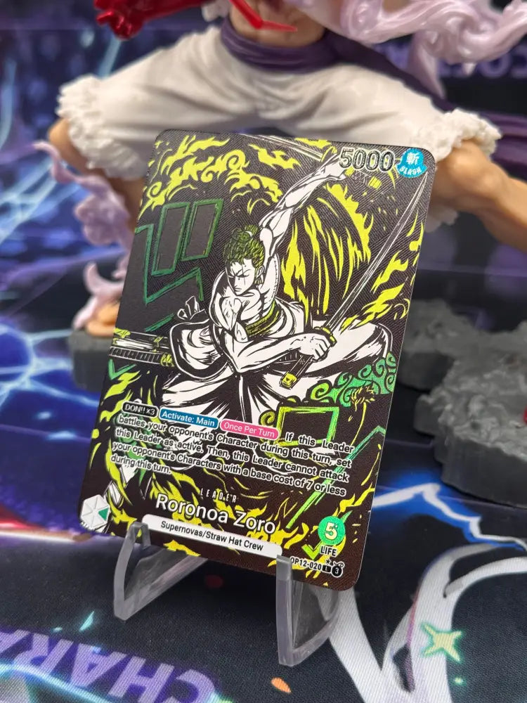 [OP12] Roronoa Zoro v4 - Líder Custom