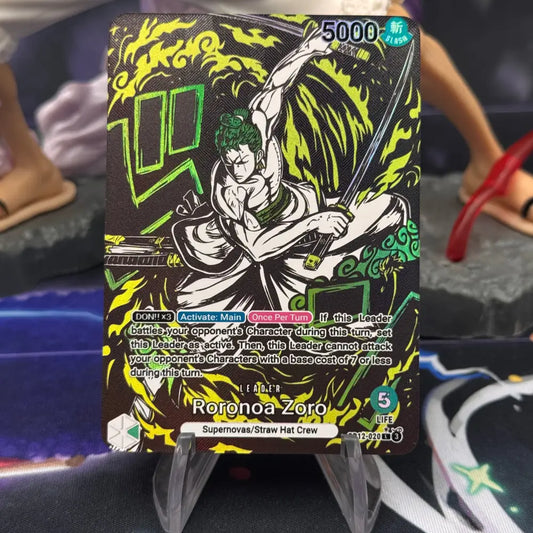 [OP12] Roronoa Zoro v4 - Líder Custom