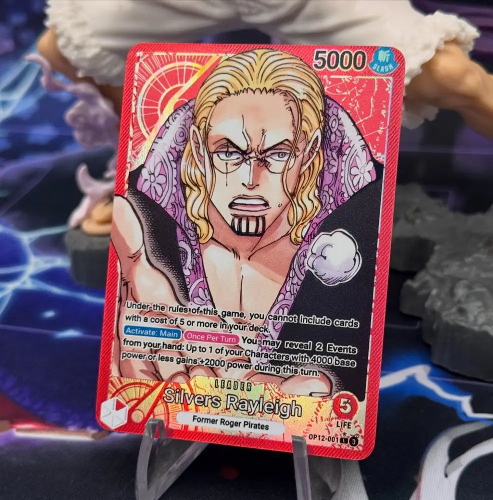 [OP12] Silvers Rayligh Joven - Líder Custom