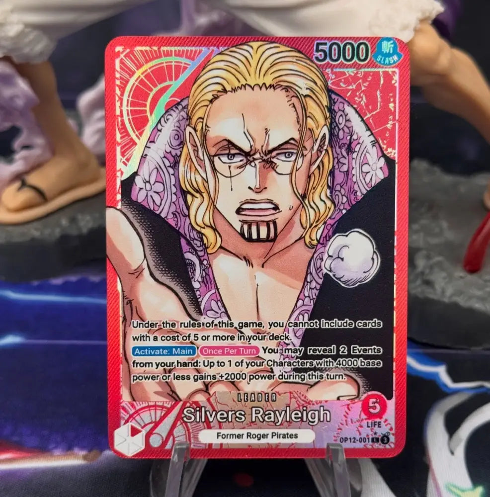 [OP12] Silvers Rayligh Joven - Líder Custom