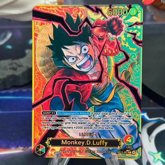 [OP13 & ST13] Monkey D Luffy Premium Collection - OP13 RED GREEN