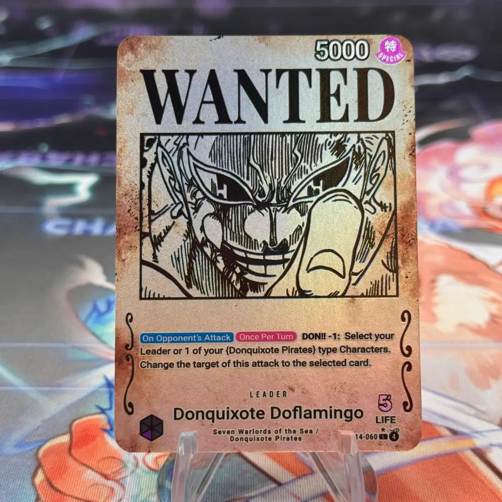 [OP14] WANTED POSTER THE SEVEN WARLORDS - DOFLAMINGO