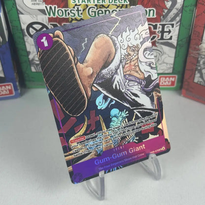 (Pack x4) EVENT: GUM-GUM GIANT - DON CUSTOM