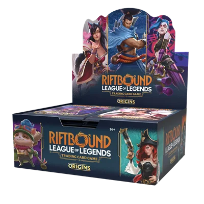 [CASE SELLADO] 6 Cajas Riftbound Riftbound: LoL TCG Origins Booster