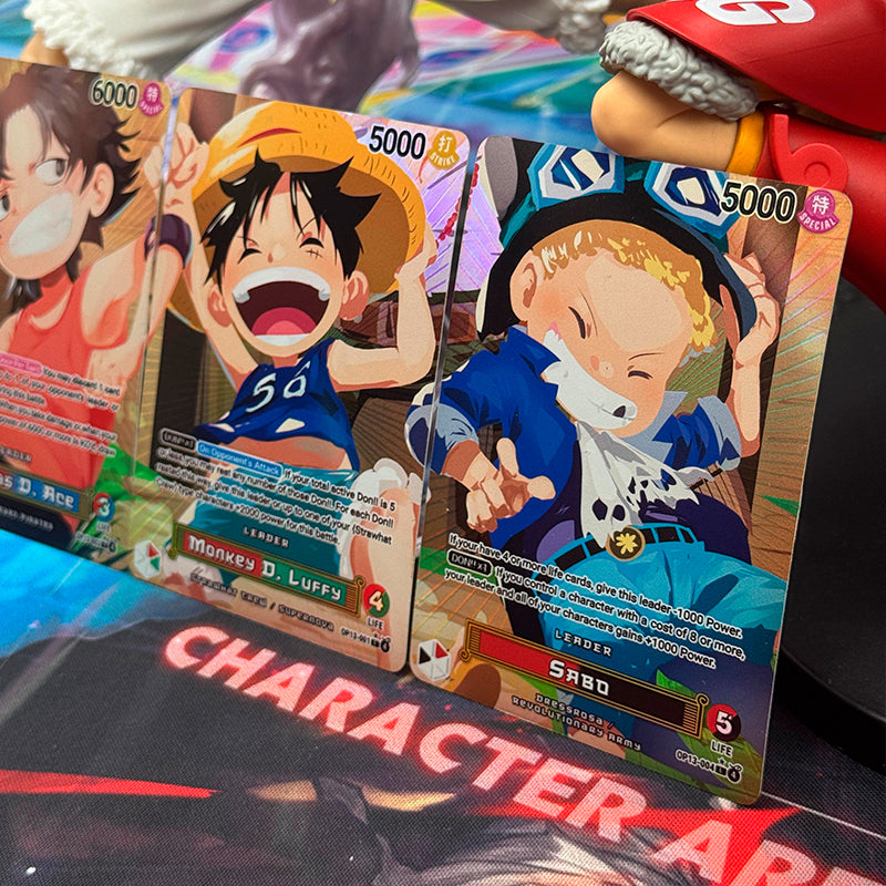 [OP13] Monkey D. Luffy, Sabo & Portgas D. Ace