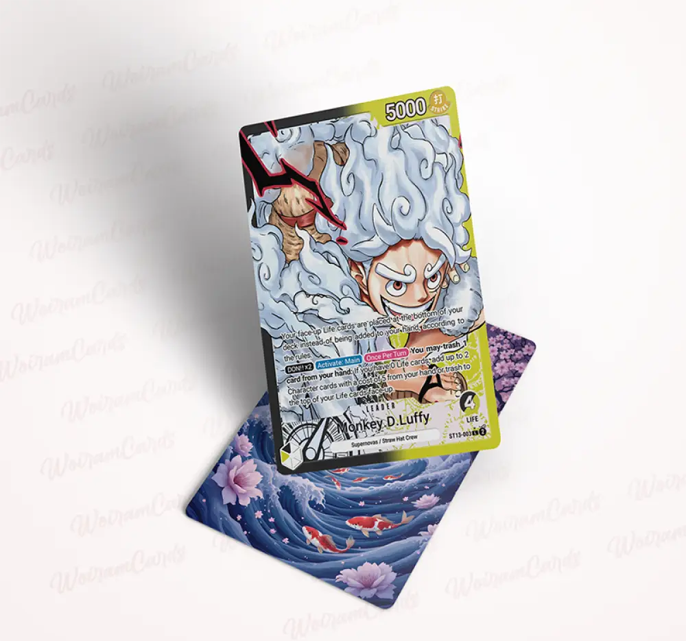 [ST13] Monkey.D.Luffy V2 - Líder Custom