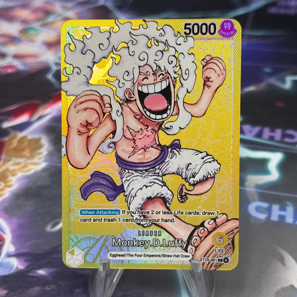 [ST29]Monkey D Luffy - Líder Custom