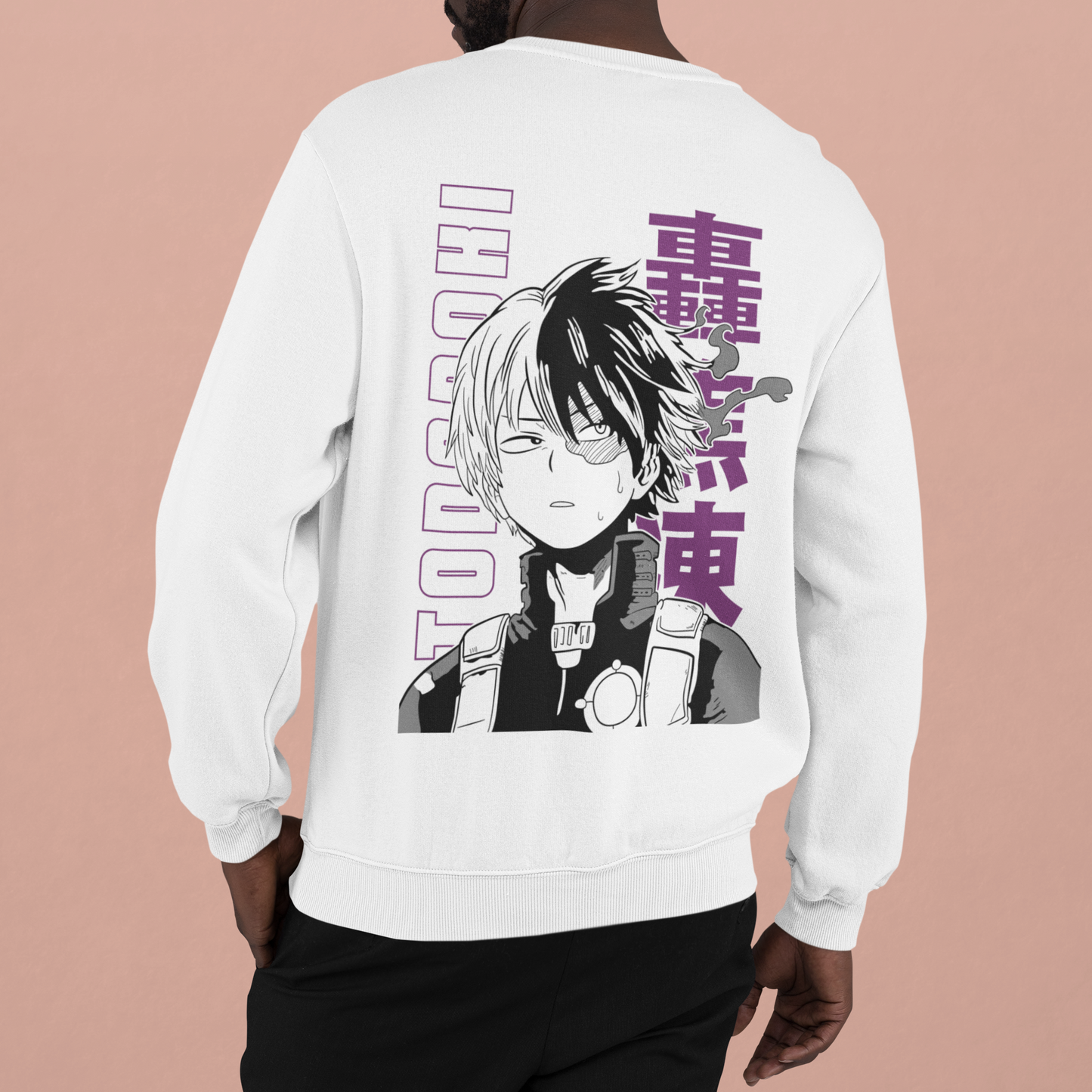 Sudadera Academia de héroes Todoroki