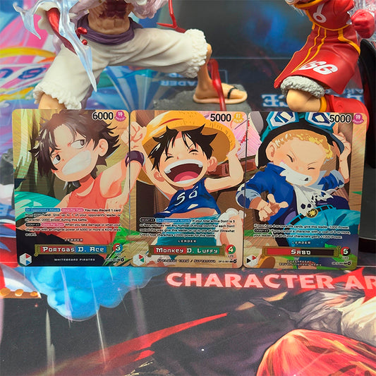 [OP13] Monkey D. Luffy, Sabo & Portgas D. Ace